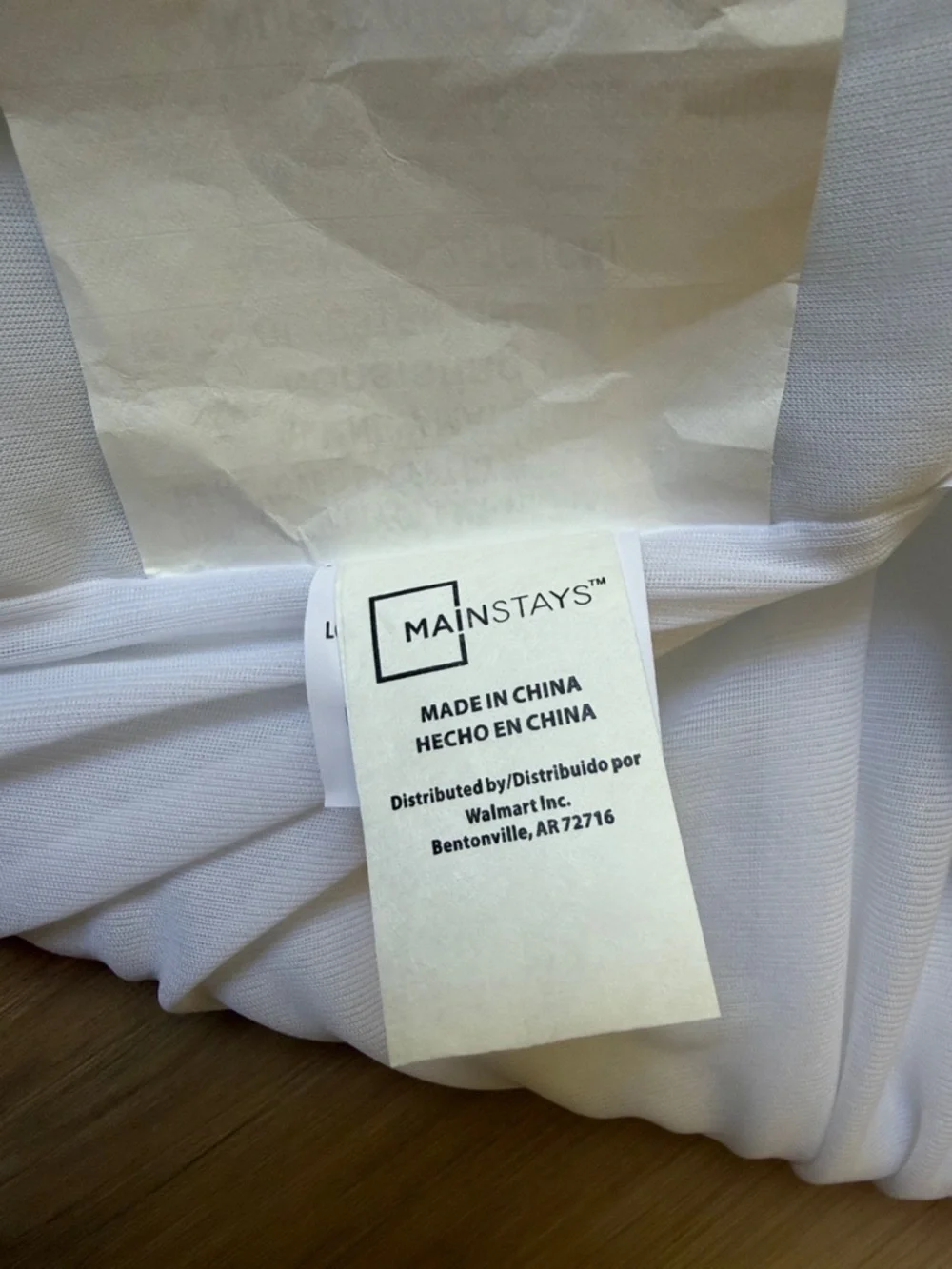 Mainstays - White Quilted Full Mattress Pad - Soft Waterproof Protector NWOT